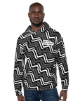 Be Free, Live Poetry Tracks Hoodie - Midnight Ridge