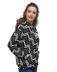 Be Free, Live Poetry Tracks Hoodie - Midnight Ridge