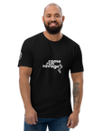 Come Run Savage Short Sleeve Logo T-Shirt (White Logo & Poem)