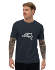 Come Run Savage Short Sleeve Logo T-Shirt (White Logo & Poem)