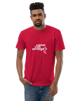 Come Run Savage Short Sleeve Logo T-Shirt (White Logo & Poem)