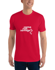 Come Run Savage Short Sleeve Logo T-Shirt (White Logo & Poem)
