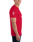 Come Run Savage Short Sleeve Logo T-Shirt (White Logo & Poem)