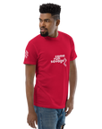 Come Run Savage Short Sleeve Logo T-Shirt (White Logo & Poem)
