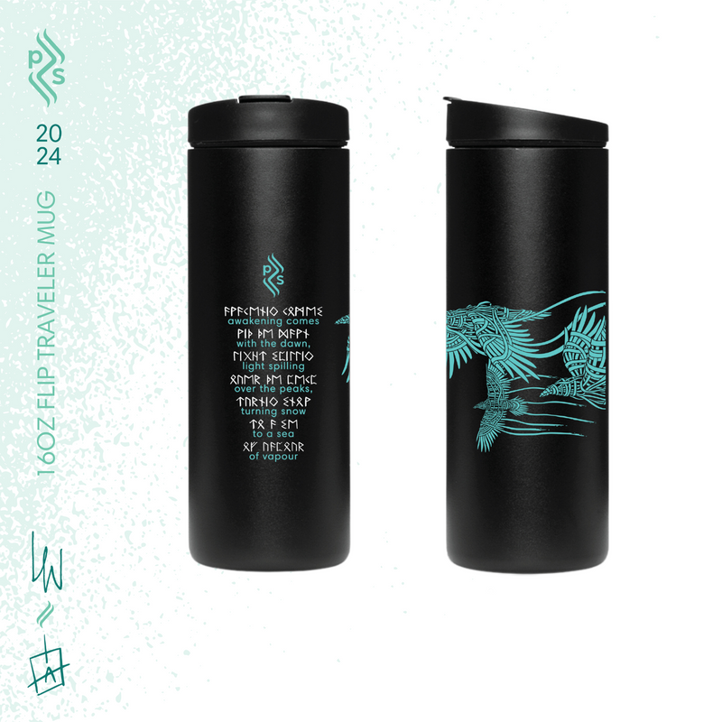 16Oz Flip Traveler (A Conspiracy of Ravens 2024 Limited Edition)