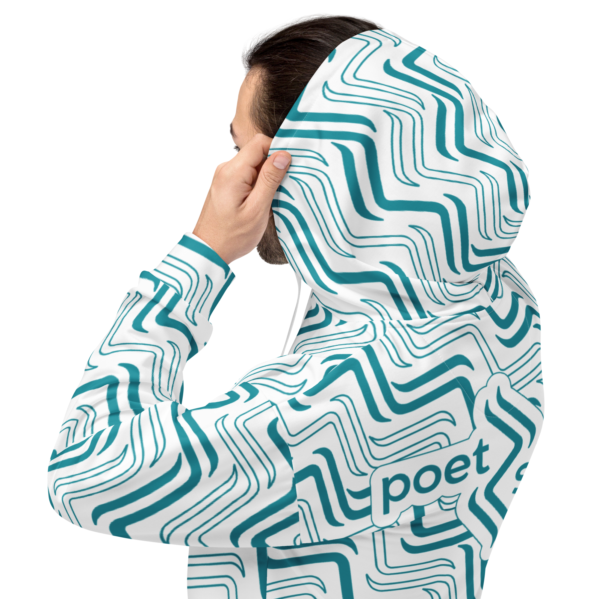 Tracks Icon Unisex Hoodie Teal [U.S.]