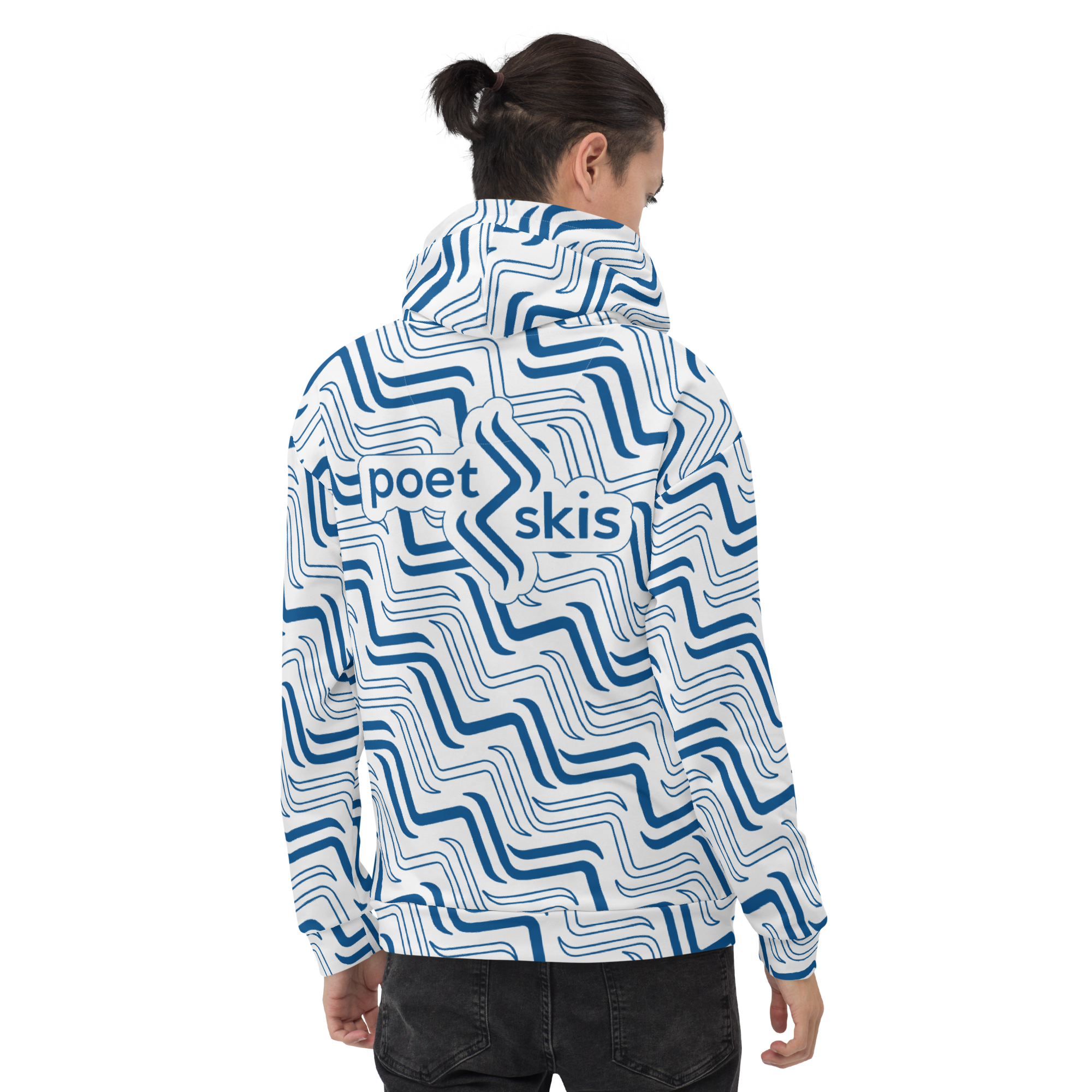 Tracks Icon Unisex Hoodie Blue [U.S.]