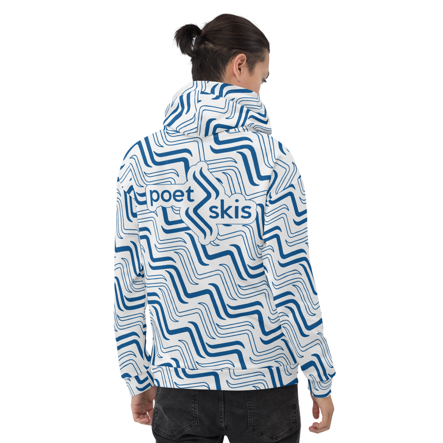 Tracks Icon Unisex Hoodie Blue [U.S.]