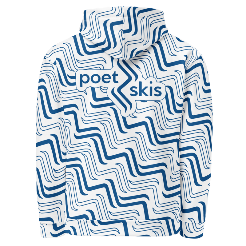 Tracks Icon Unisex Hoodie Blue [U.S.]