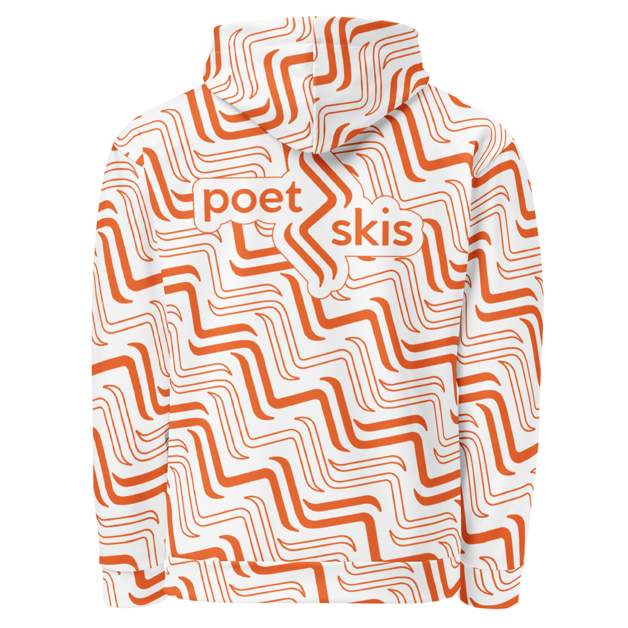 Tracks Icon Unisex Hoodie Orange [U.S.]