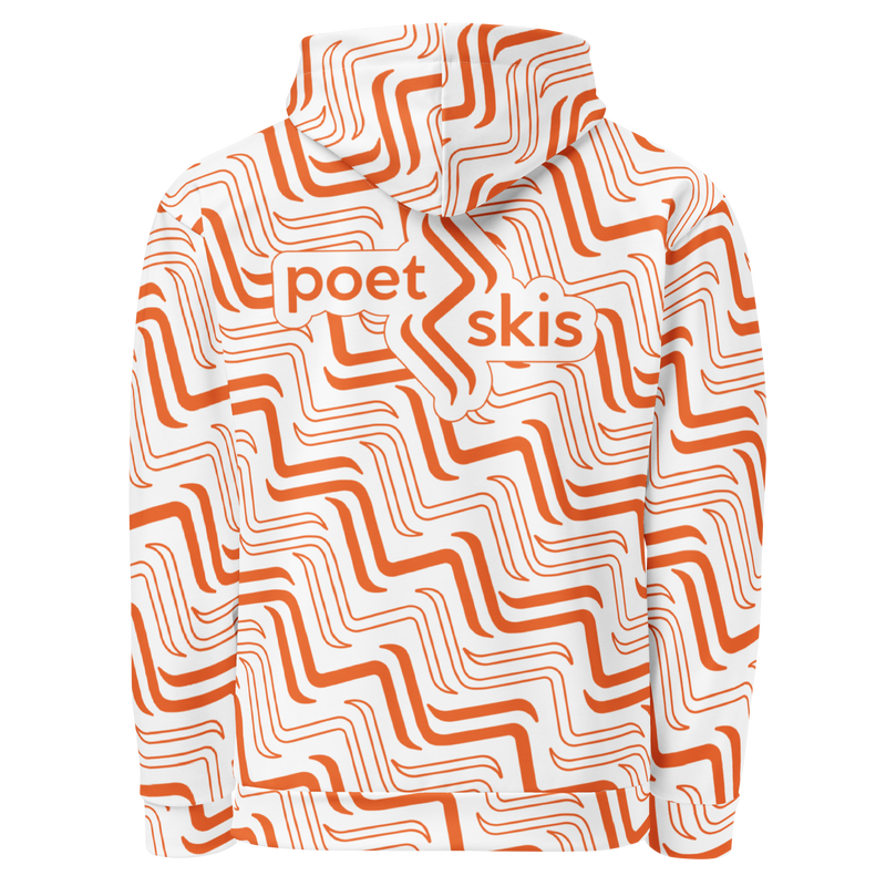 Tracks Icon Unisex Hoodie Orange [U.S.]