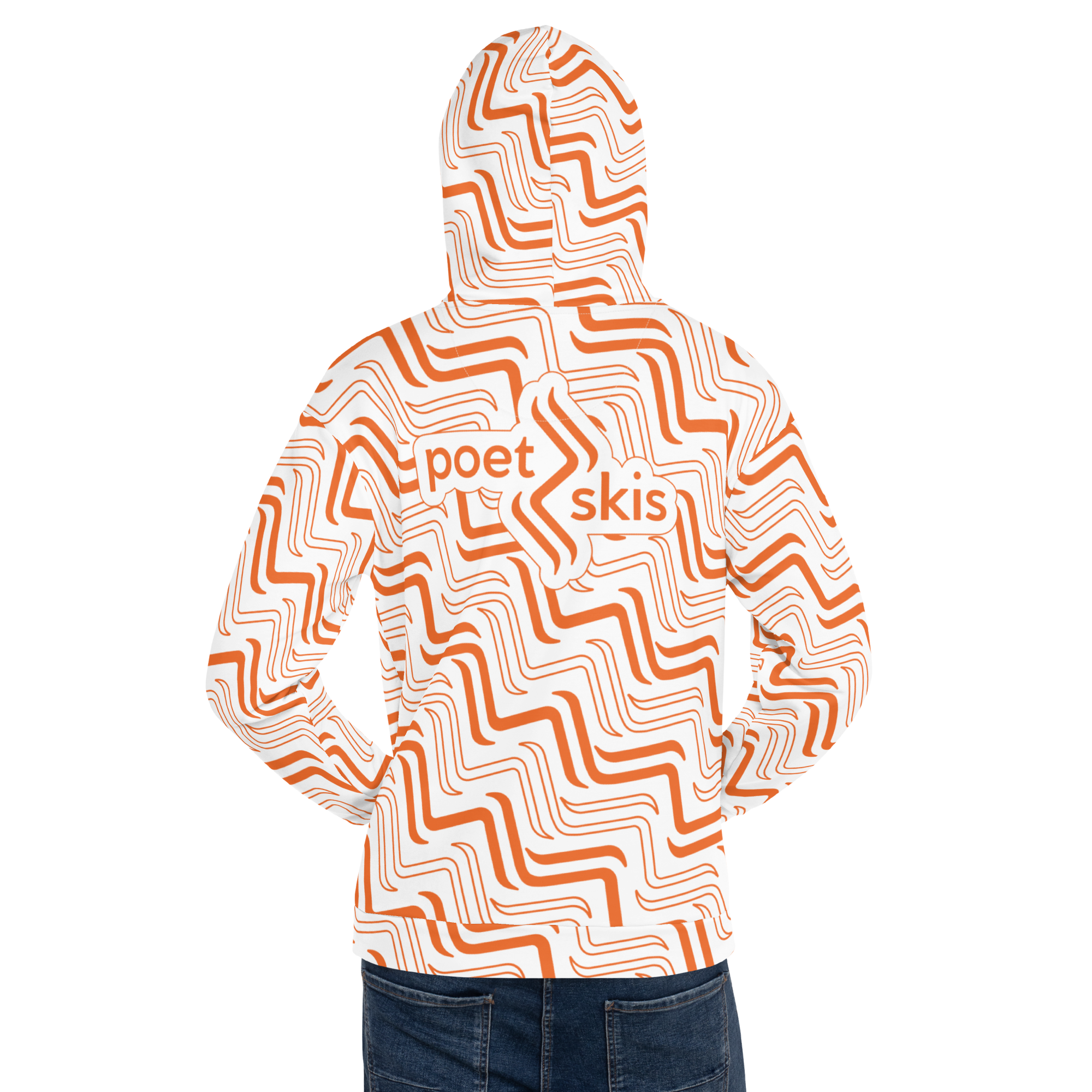 Tracks Icon Unisex Hoodie Orange [U.S.]