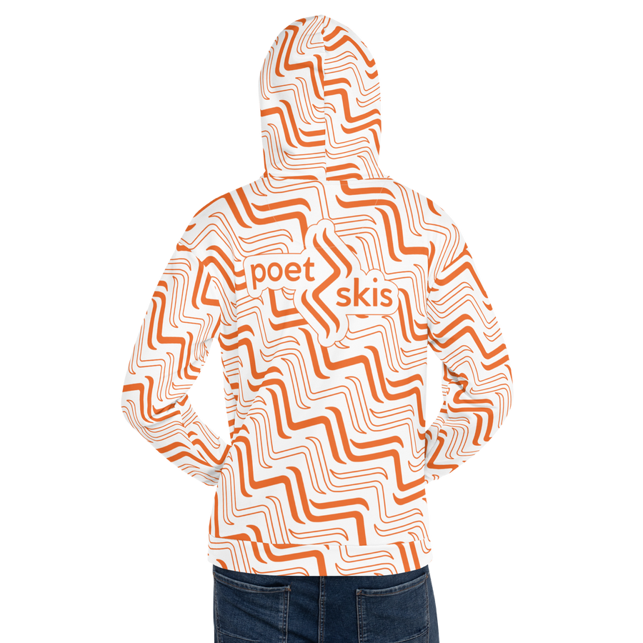 Tracks Icon Unisex Hoodie Orange [U.S.]