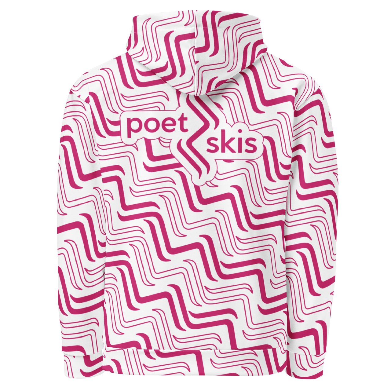 Tracks Icon Unisex Hoodie Fuchsia [U.S.]