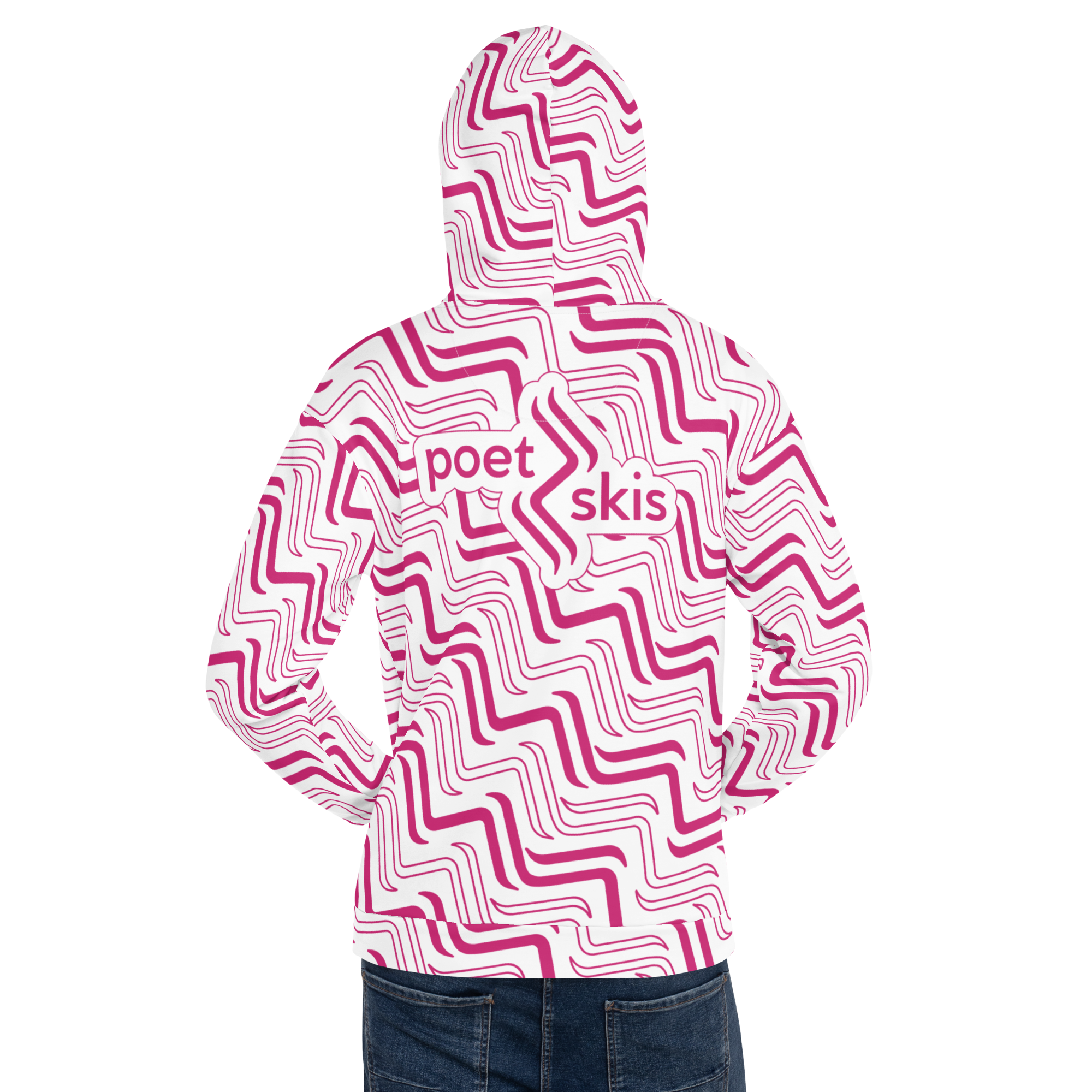 Tracks Icon Unisex Hoodie Fuchsia [U.S.]