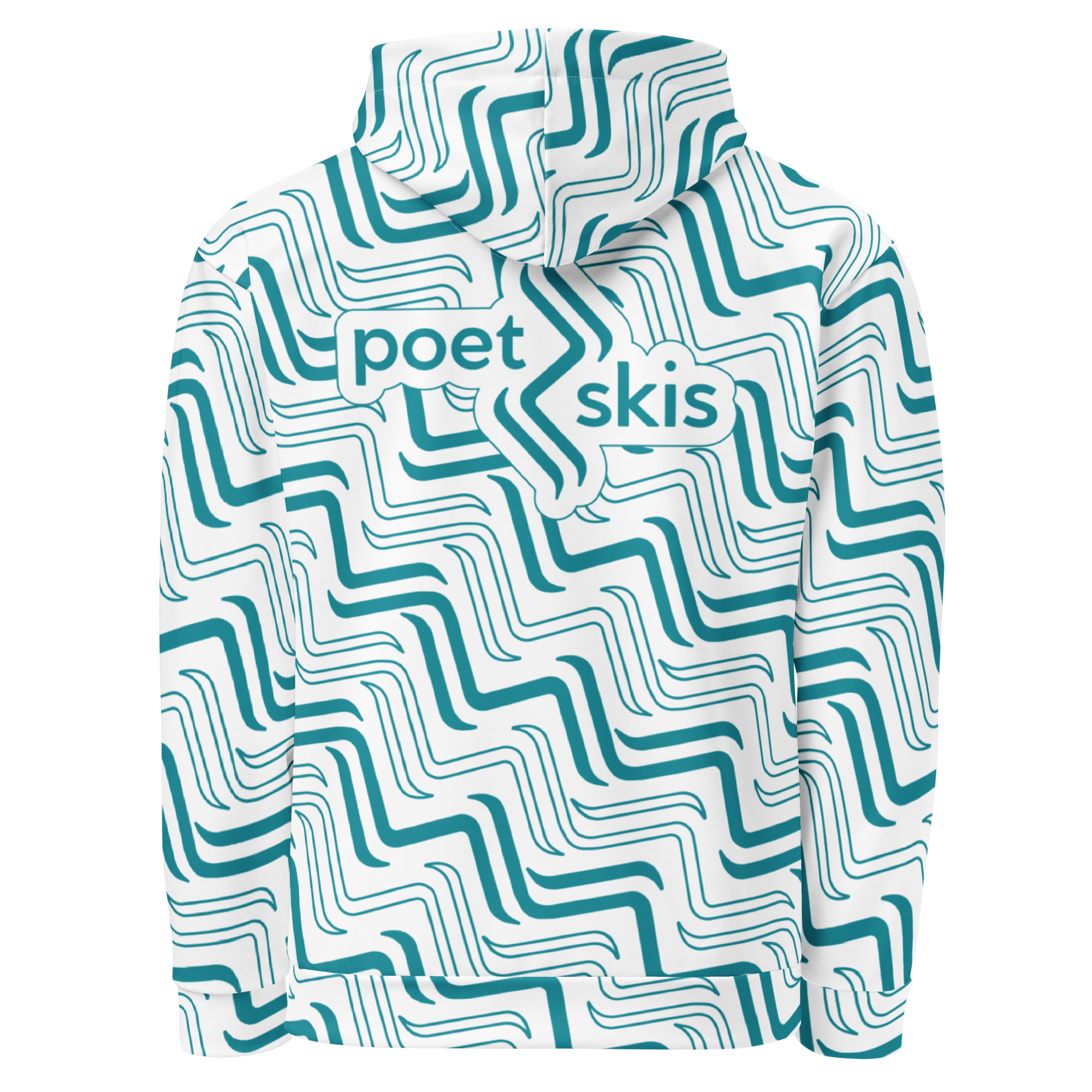 Tracks Icon Unisex Hoodie Teal [U.S.]