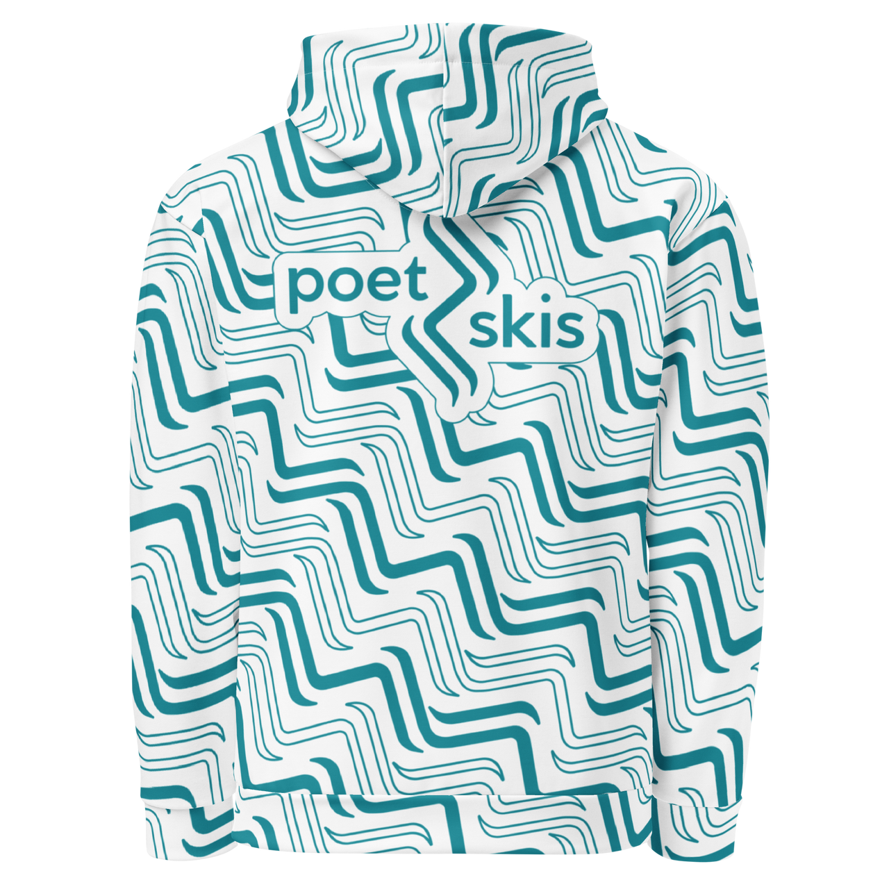 Tracks Icon Unisex Hoodie Teal [U.S.]