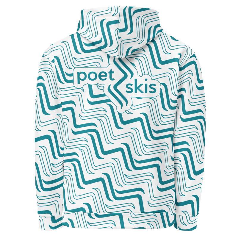 Tracks Icon Unisex Hoodie Teal [U.S.]