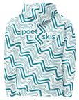 Tracks Icon Unisex Hoodie Teal [U.S.]