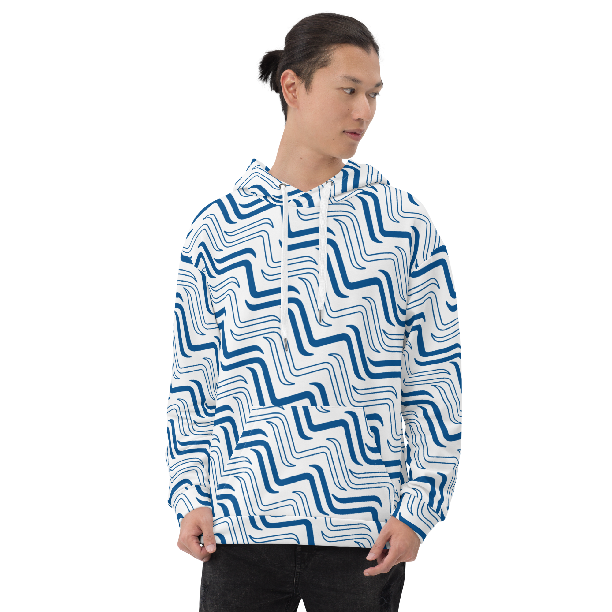 Tracks Icon Unisex Hoodie Blue [U.S.]