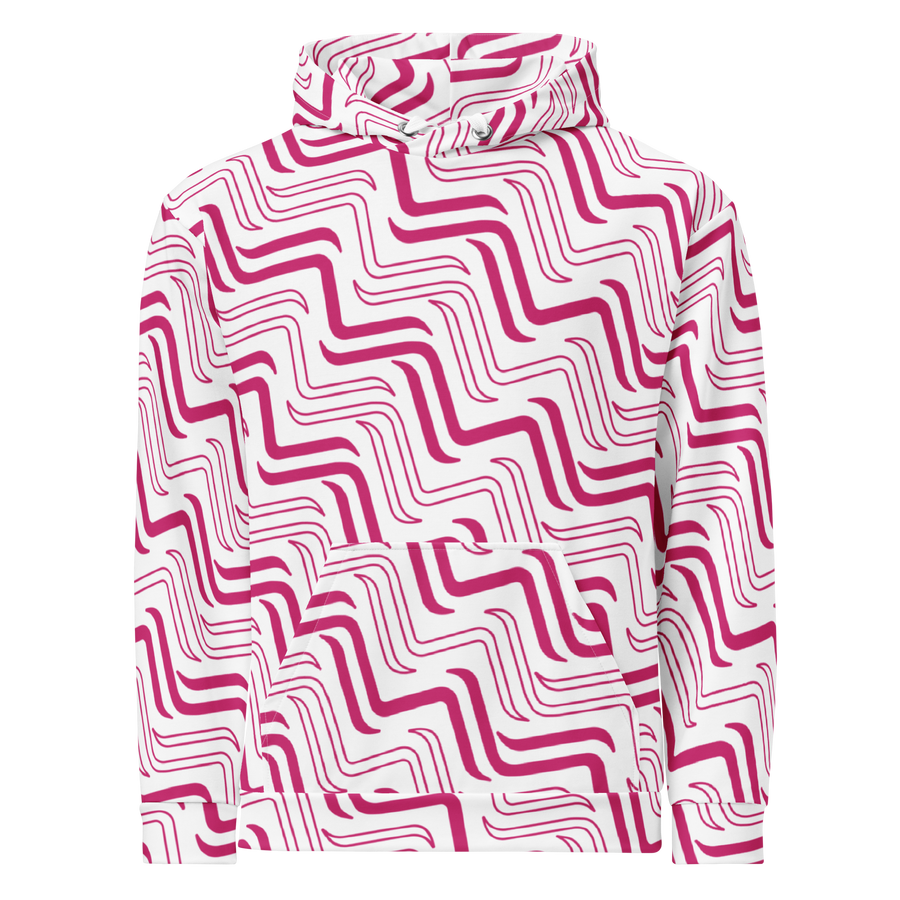 Tracks Icon Unisex Hoodie Fuchsia [U.S.]