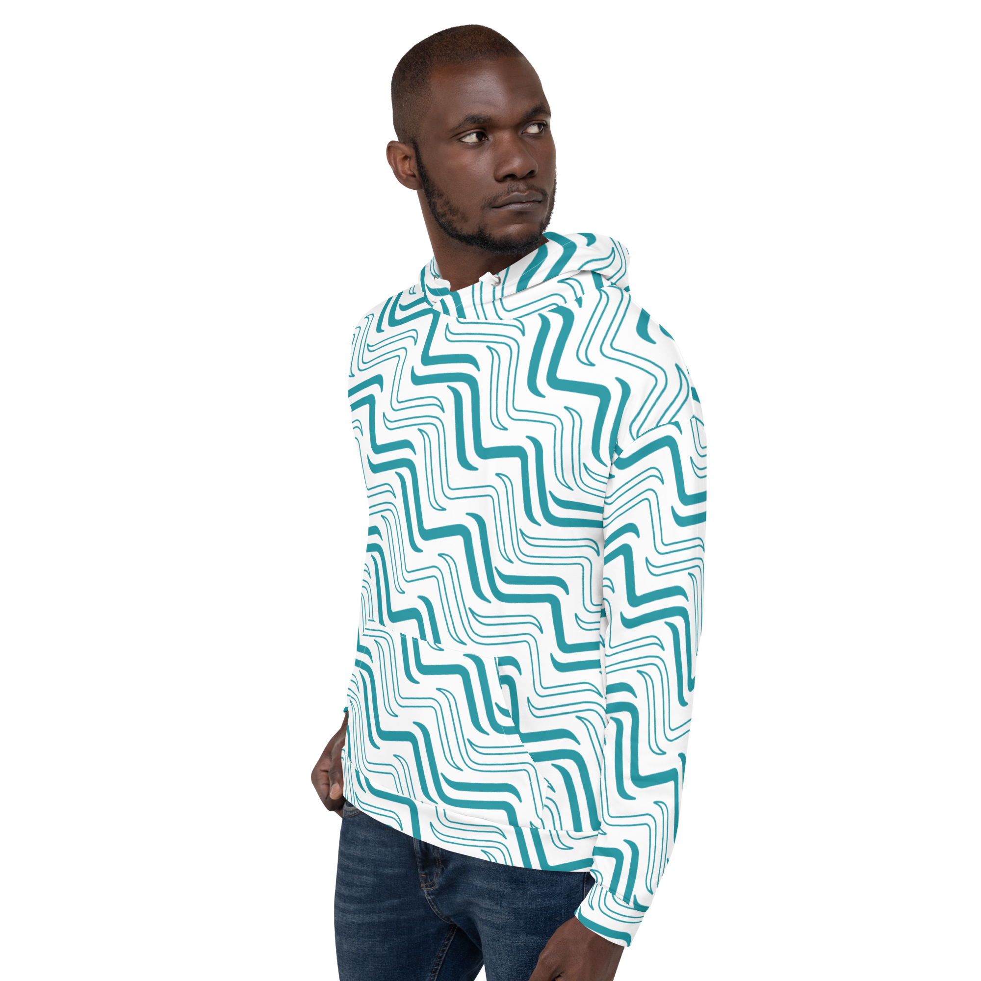 Tracks Icon Unisex Hoodie Teal [U.S.]