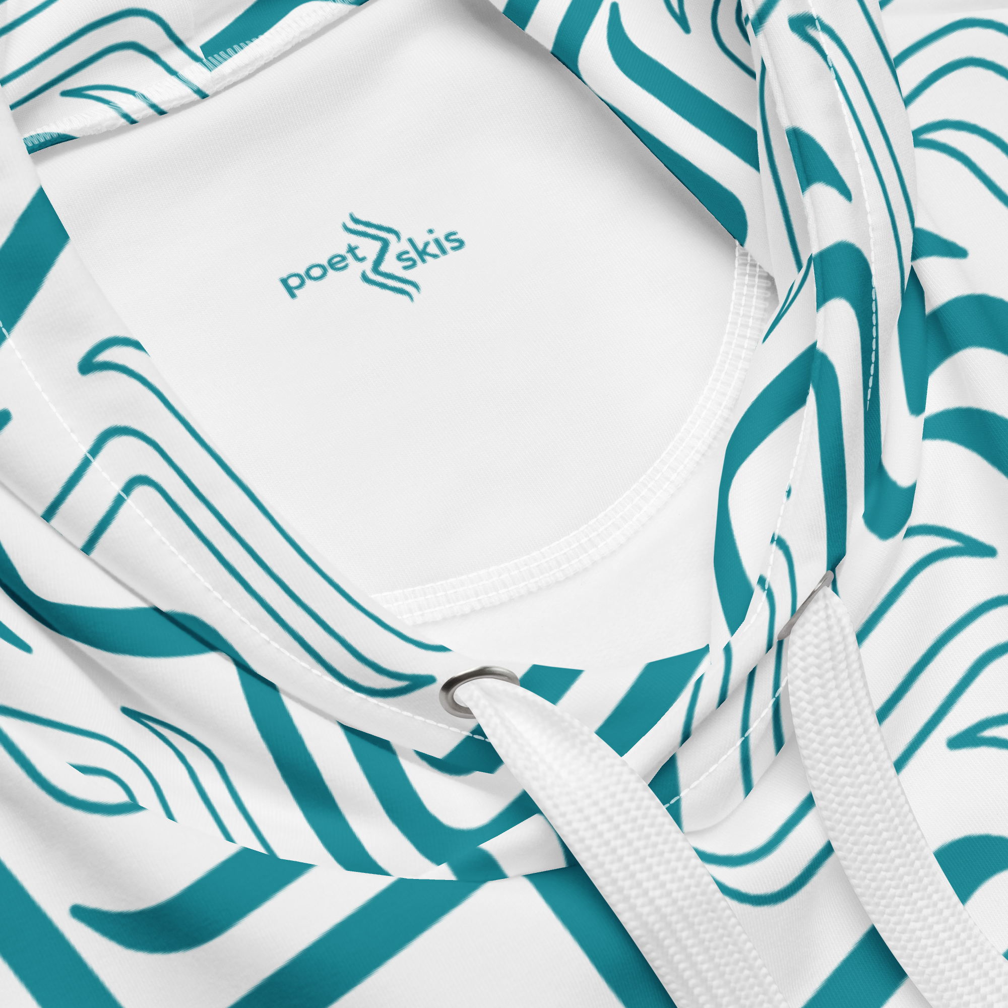 Tracks Icon Unisex Hoodie Teal [U.S.]