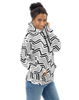 Tracks Icon Unisex Hoodie Black & White [U.S.]