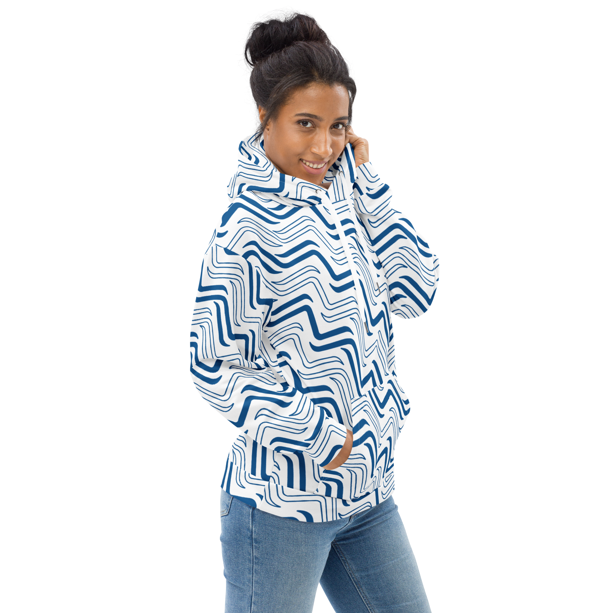 Tracks Icon Unisex Hoodie Blue [U.S.]