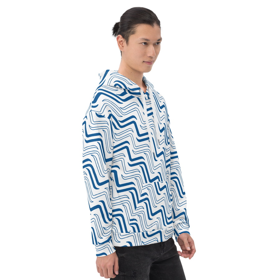 Tracks Icon Unisex Hoodie Blue [U.S.]