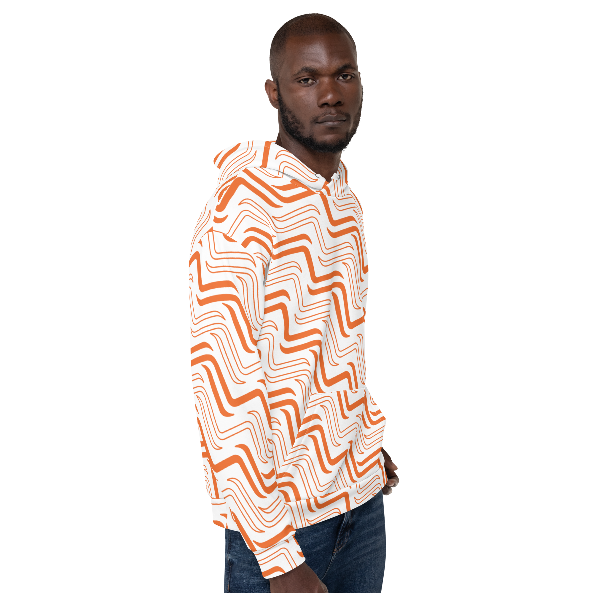 Tracks Icon Unisex Hoodie Orange [U.S.]