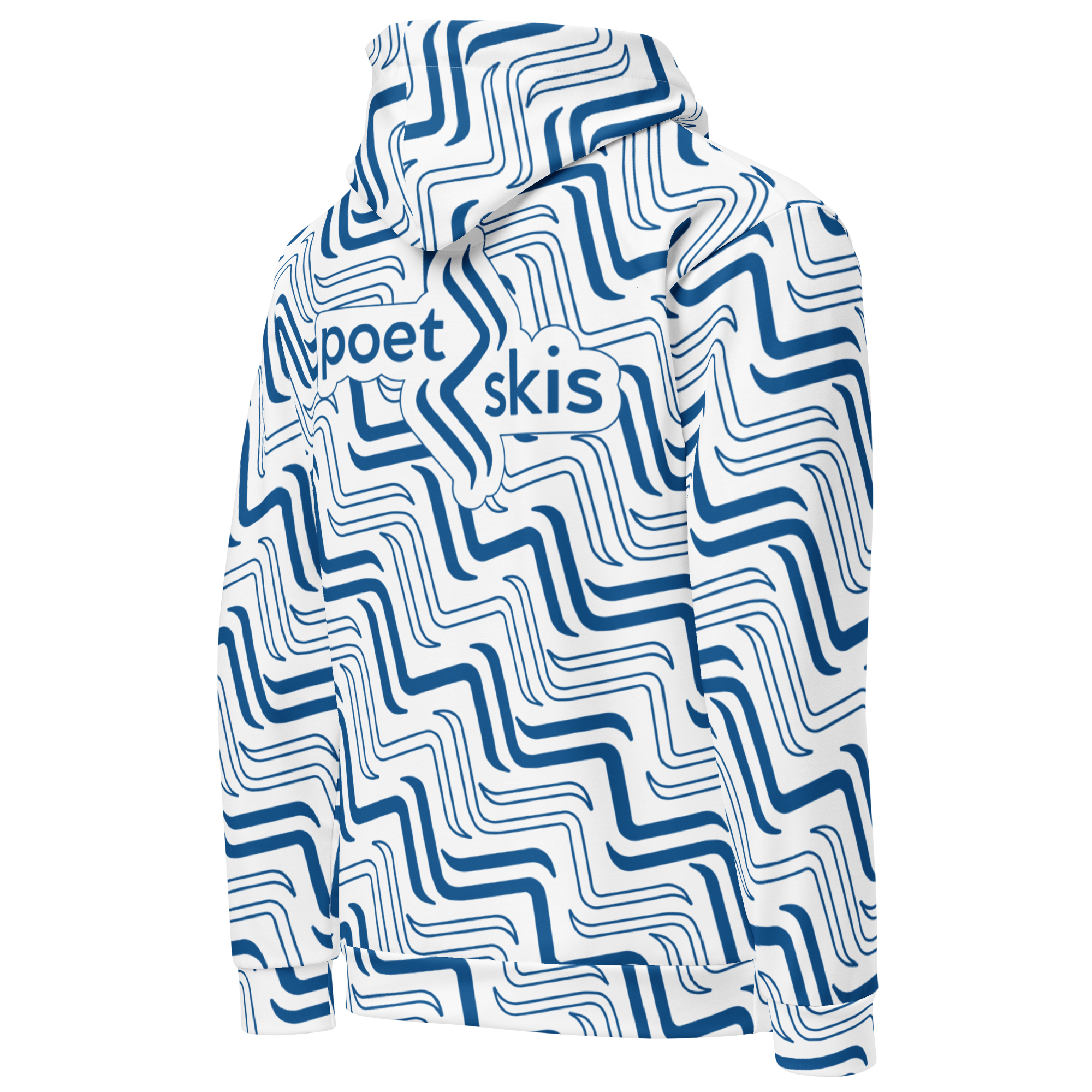 Tracks Icon Unisex Hoodie Blue [U.S.]