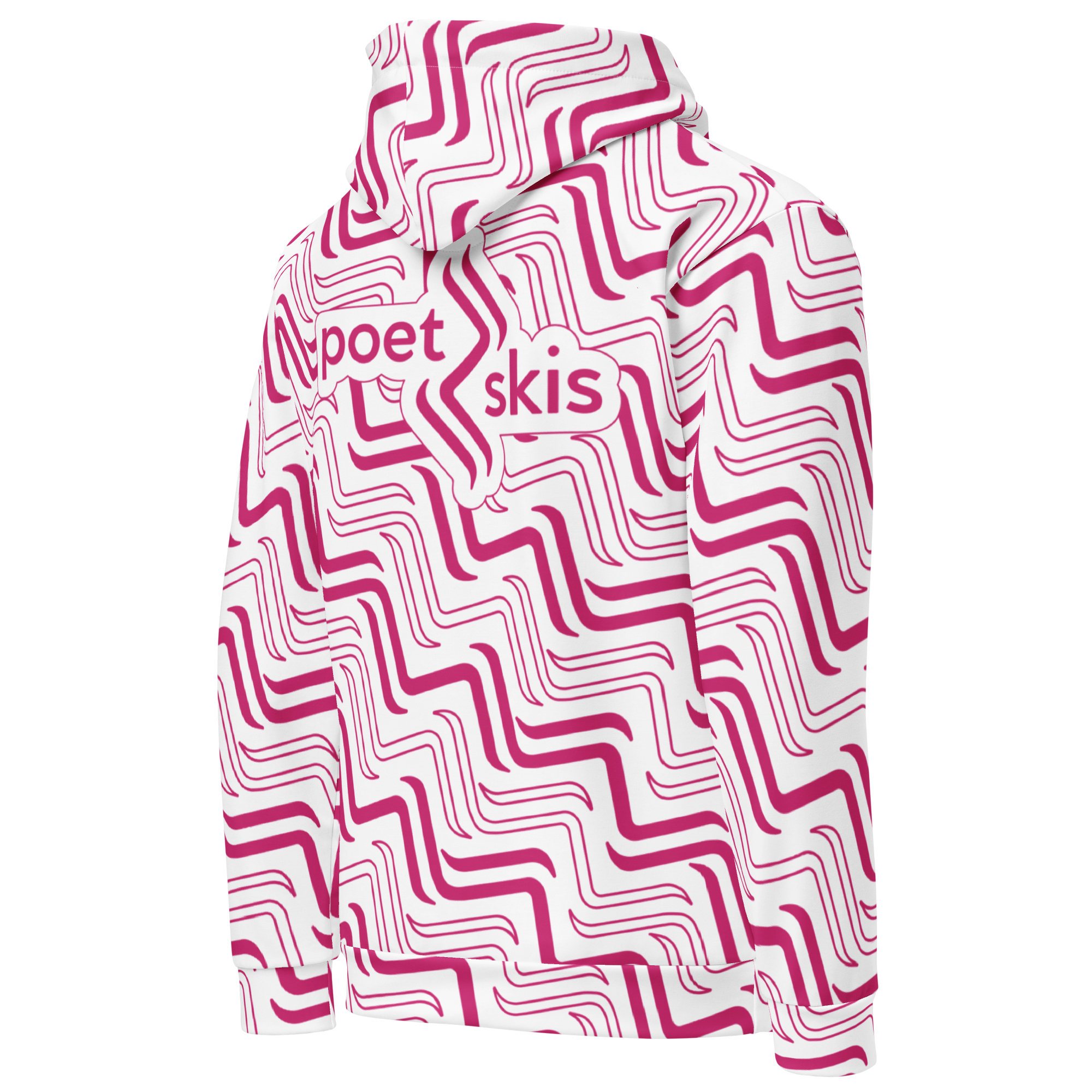 Tracks Icon Unisex Hoodie Fuchsia [U.S.]