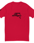 Come Run Savage Short Sleeve Logo T-Shirt (Black Logo & Poem)