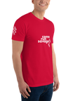 Come Run Savage Short Sleeve Logo T-Shirt (White Logo & Poem)