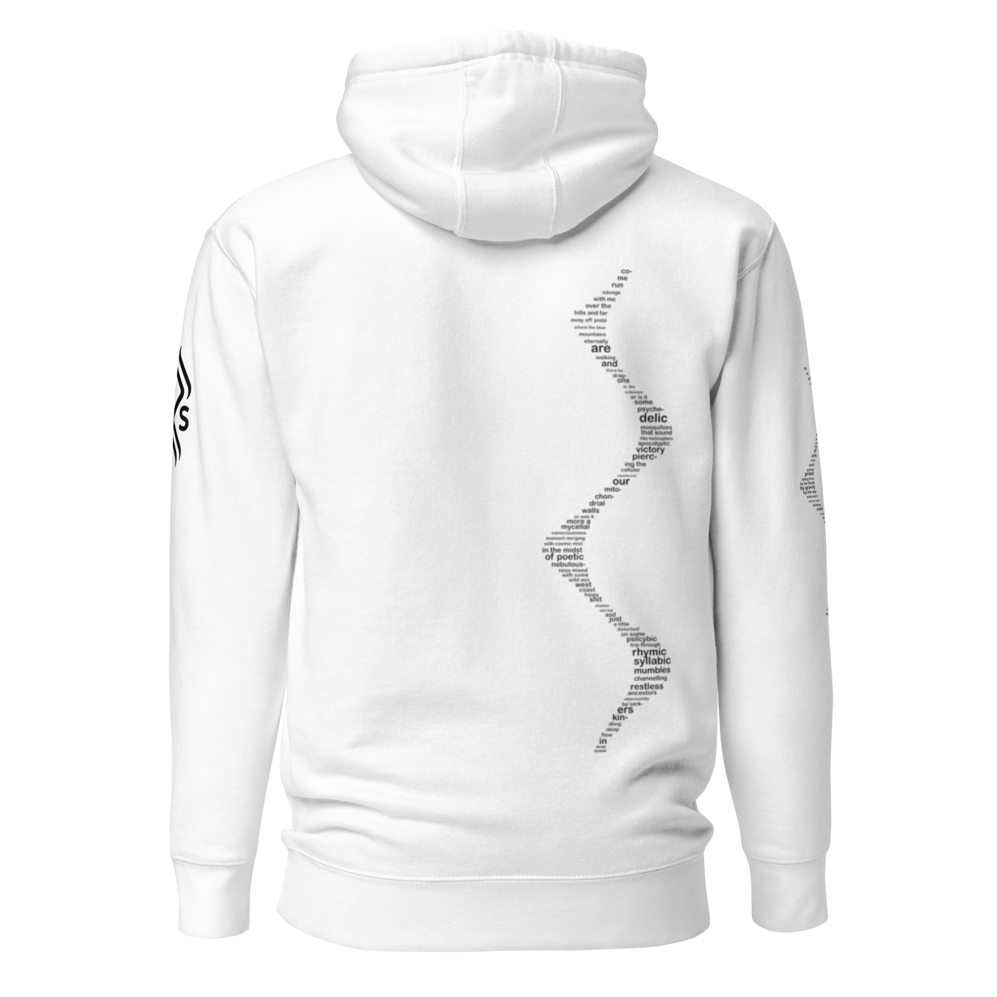 Logo Hoodie (Come Run Savage Poem on Back) [U.S.]